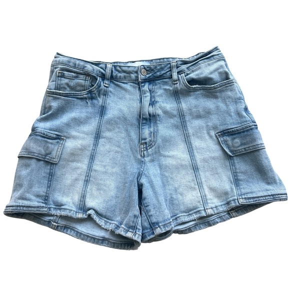 Vervet Denim Shorts Women's Large Blue - Picture 1 of 7